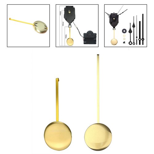 Gold pendulum for wall clock - gold,