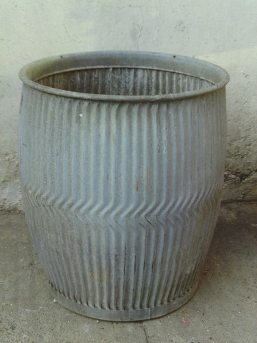 Vintage galvanised 1930s - vintage,