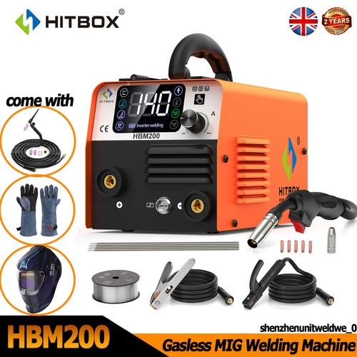 Hitbox mini mig welder 200amp - mig,