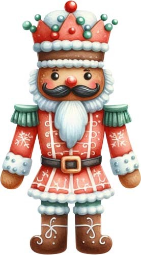 Christmas nutcracker wall art - nutcracker,