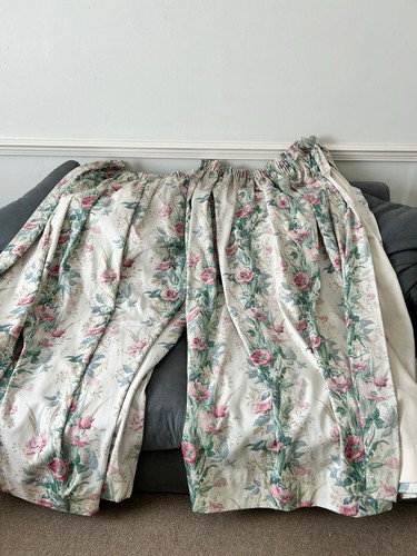 Vintage pair floral sanderson - vintage,