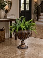 Antique Style Metal Urn