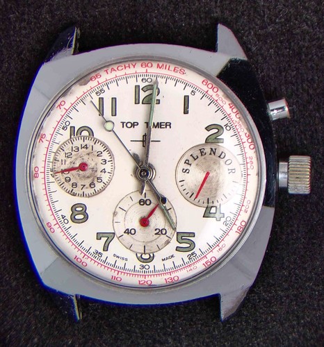Top timer pseudo chronograph - timer, pseudo-chronograph
