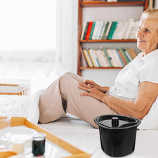 Chamber Pot with Lid Portable