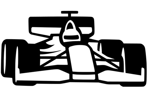 Retro single seater racing - retro, car