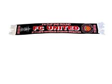 FC UNITED OF MANCHESTER FOOTBALL SCARF - MATCHDAY V BRIGHTON