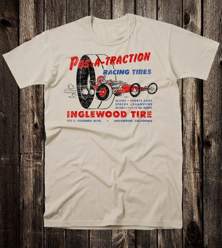Retro hot rod tee - tee, 100%