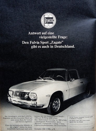 Lancia fulvia sport zagato - sport, "zagato"