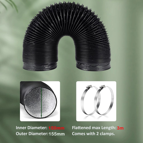 Flexible aluminium ducting - flexible,