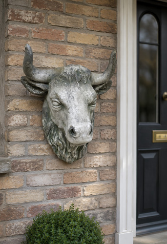 Large rustic bull - rustic,