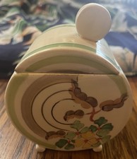 Clarice Cliff Preserve Pot -