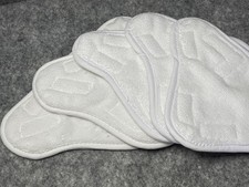 5 X PADS FOR H20 H2O X5 H20X5 STEAM MOP REPLACEMENT MICROFIBRE HEAD UK   33727X3