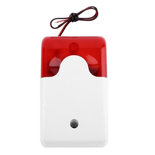 220v wired alarm - wired, strobe