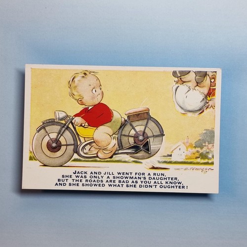 Comic postcard c1955 - comic, vintage