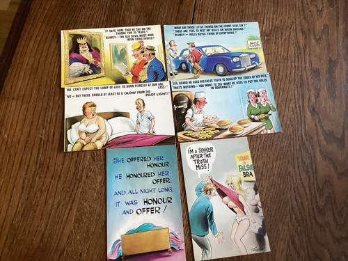 Vintage bamforth comic - bamforth,