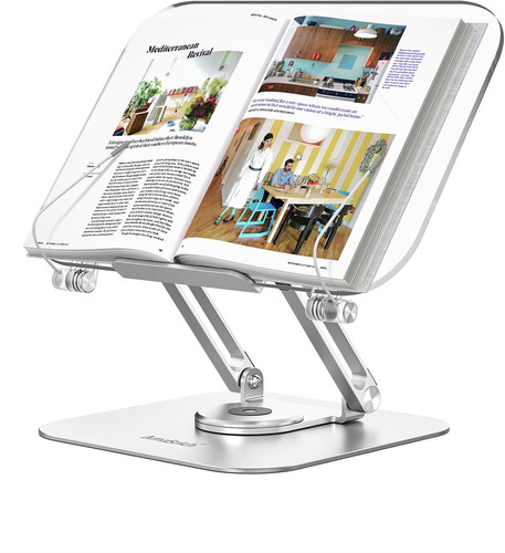 Adjustable acrylic book stand - acrylic,