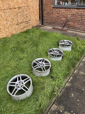 18-inch AMG alloy wheels for Mercedes in good condition
