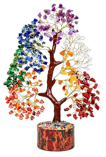 Chakra crystal tree life - chakra,