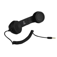 3.5mm Retro Radiation Proof Telephone Handset Phone Receiver for Mobile Phone