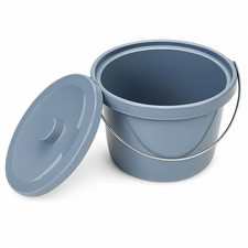 7.5L Commode Bucket and Lid