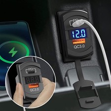 1× Type C PD USB Car Charger