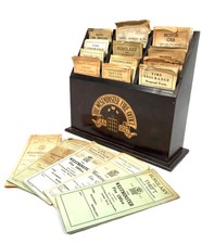 Antique Advertising - The Westminster Fire Office Tabletop Leaflet Display Rack