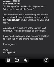 NAKED APPAREL voucher code