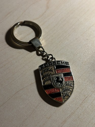 Vintage porsche keyring - porsche,