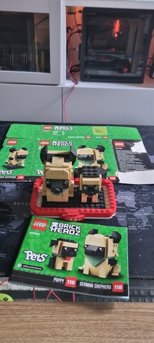 Lego brickheadz puppy german - lego,