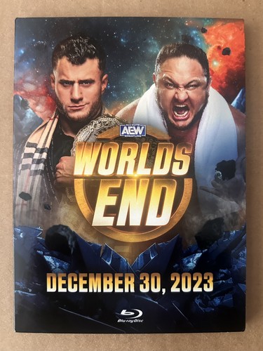 Aew world end 2023 - world’s,