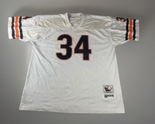 Chicago Bears Throwback NFL Jersey Size 3xl Walter Payton #34