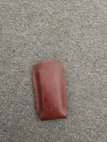 Leather pouch for victorinox - pouch,