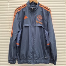 Manchester United Football Tracksuit Jacket Mens UK Medium
