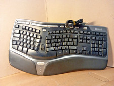 Microsoft 1048 Natural Ergonomic Keyboard 4000 (UK Layout) FADED KEYS