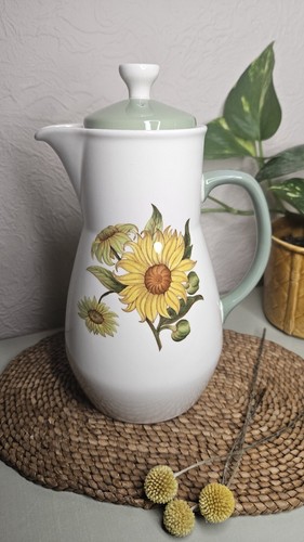 Wedgwood sunflower coffee pot - coffee,