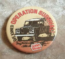 Golden Wonder I’ve joined