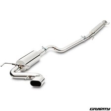 2.5" STAINLESS CAT BACK EXHAUST SYSTEM FOR VAUXHALL OPEL ASTRA H MK5 Z20LEH VXR