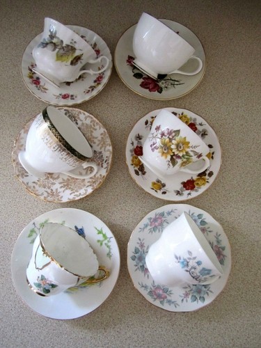 Vintage bone china - vintage, 6