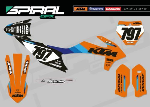 Custom graphics kit ktm - graphics,
