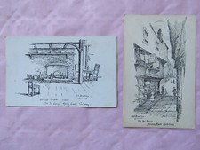 2x Vintage Canterbury Art