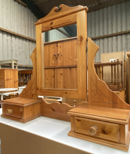 Pine dressing table swing - pine,