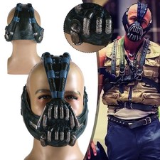 Movie Batman The Dark Knight Rises Bane Cosplay Masks Latex Helmet Costume Props