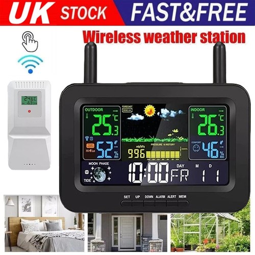 Weather station indoor outdoor - weather,