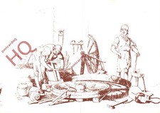 Postcard:;Rural Industry In Early 19th Century, Wheelwrights Making Cart Wheels