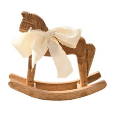 Artistic Wooden Rocking Horse