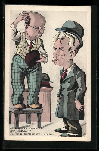 Postcard bandmaster a - bandmaster, at