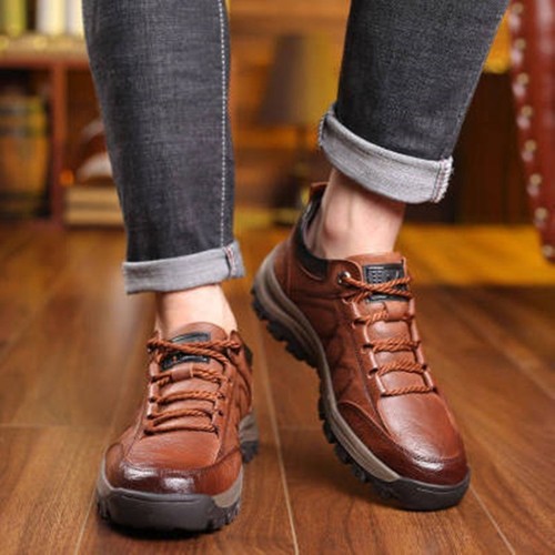 New mens leather shoes - leather,