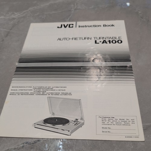 Original jvc turntable - original,