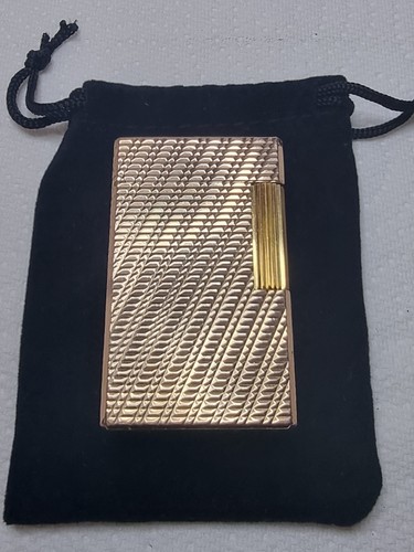 Dupont gold diagonal line - s.t.dupont,