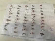 Vintage trout flies , fly